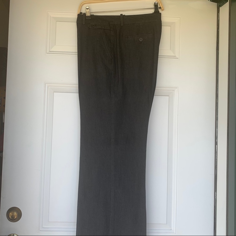 Bill Blass Charcoal Gray Ladies Slacks - size 14 - Picture 1 of 10
